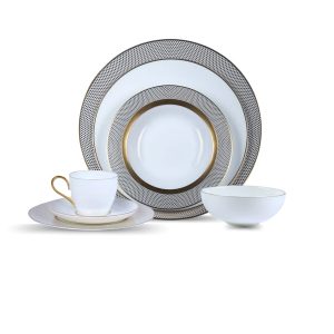 GRAND COLLECTION SET FOR 6 BONE CHINA DINNER SET
