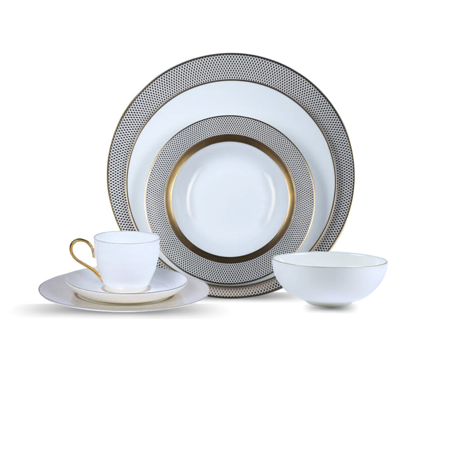 GRAND COLLECTION SET FOR 6 BONE CHINA DINNER SET