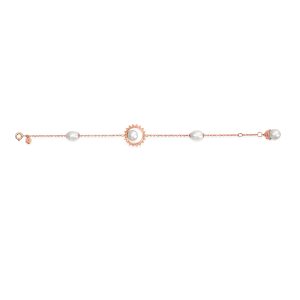 PEARLY MUSHAWAK BRACELET rose gold