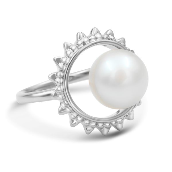 PEARLY MUSHAWAK RING SILVER
