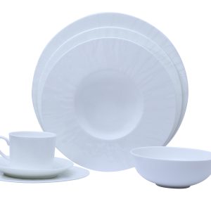 PURITY 6 BONE CHINA DINNER SET